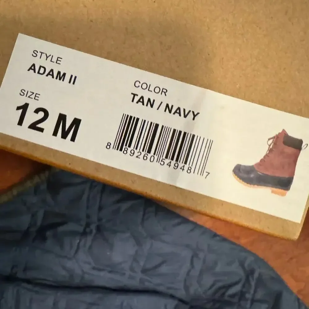 WEATHERPROOF VINTAGE Adam II Duck Boots, Size US Mens 12, New in Box